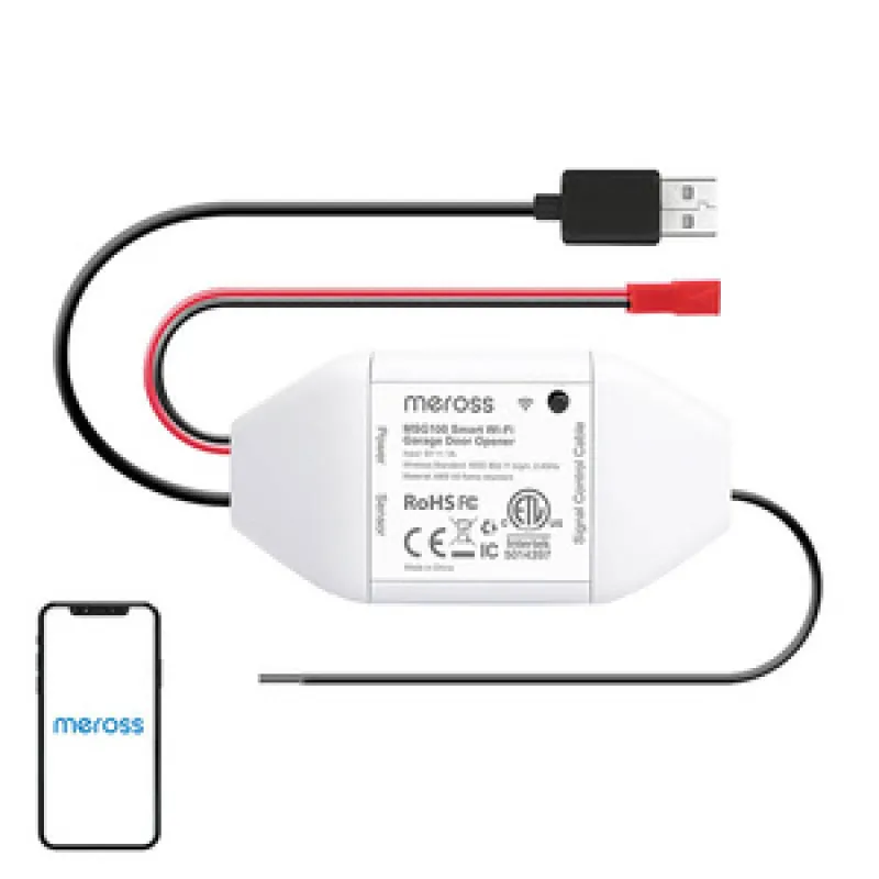 Meross MSG100HK nutikas garaažiukse lüliti (HomeKit) universaalne