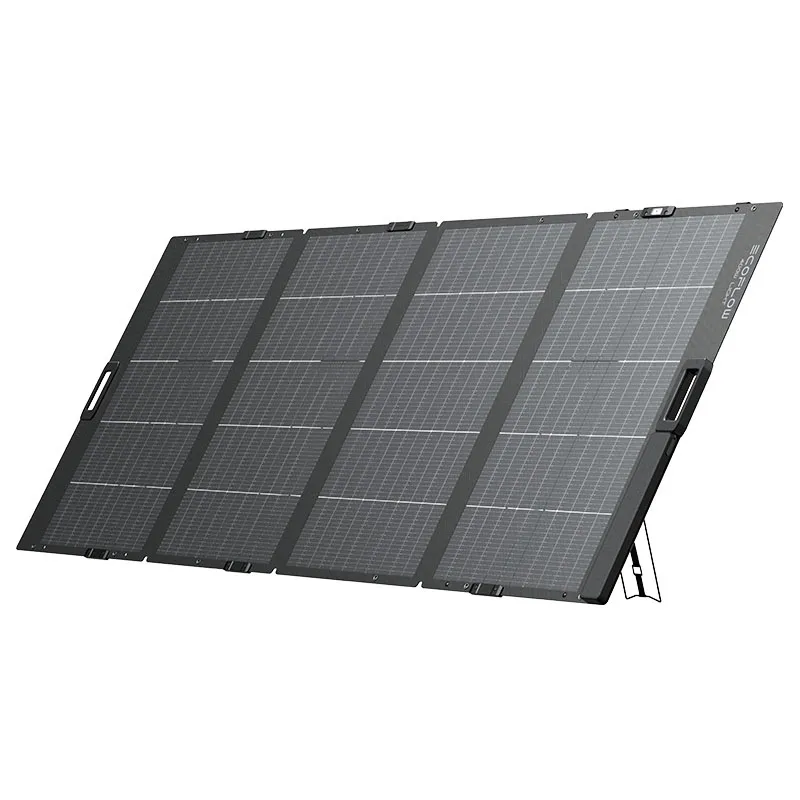 EcoFlow NextGen 400W kokkupandav päikesepaneel. universaalne