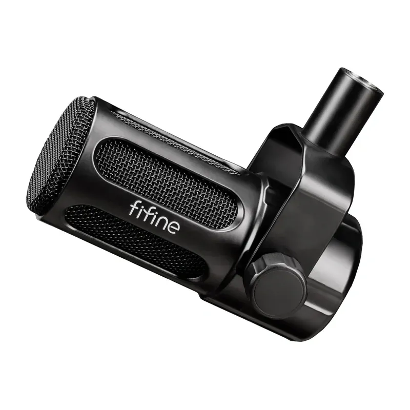 Fifine Tank1 dünaamiline stuudiomikrofon (must) universaalne