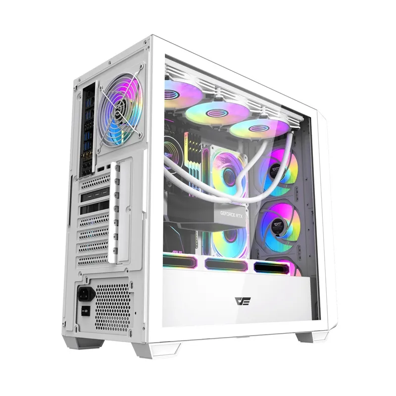 DarkFlash DS900WD arvutikarp (valge) universaalne