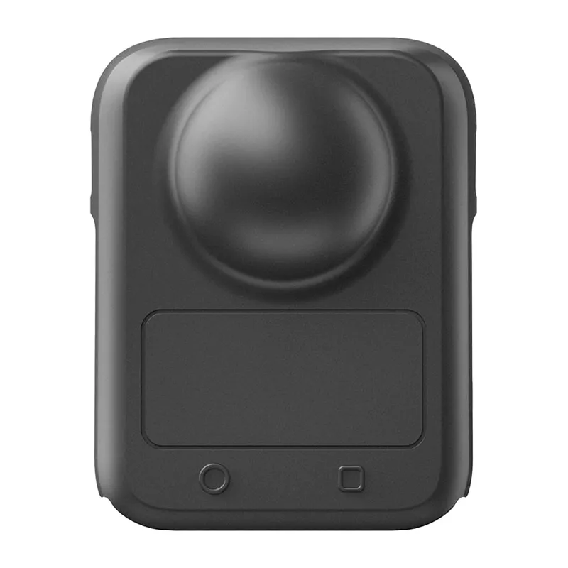 Silicone Kate koos Objektiivikaitsmega PULUZ jaoks DJI Osmo 360 (Must) universaalne