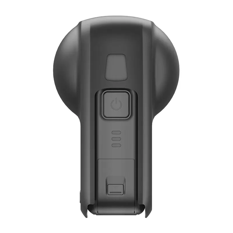 Silicone Kate koos Objektiivikaitsmega PULUZ jaoks DJI Osmo 360 (Must) universaalne