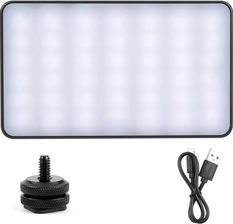 PULUZ Taskulamp LED Foto Lamp (Must) universaalne