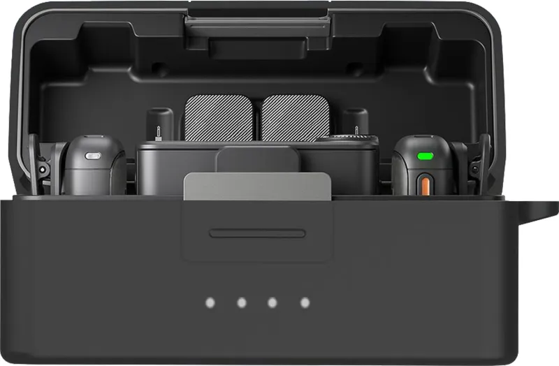 PULUZ Silikoonlaadimiskott DJI Mic 3 jaoks (Must) universaalne kaitsekate