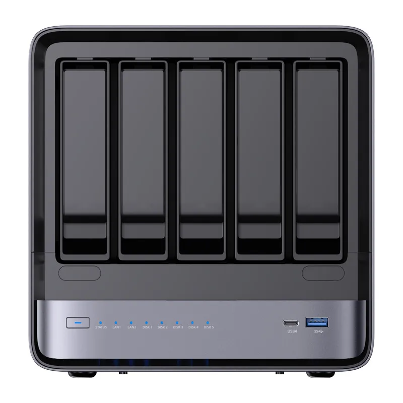 MINI-PC Minis Forum NAS N5 Pro AMD Ryzen AI 9 HX Pro 370, 32GB + 128GB O universaalne