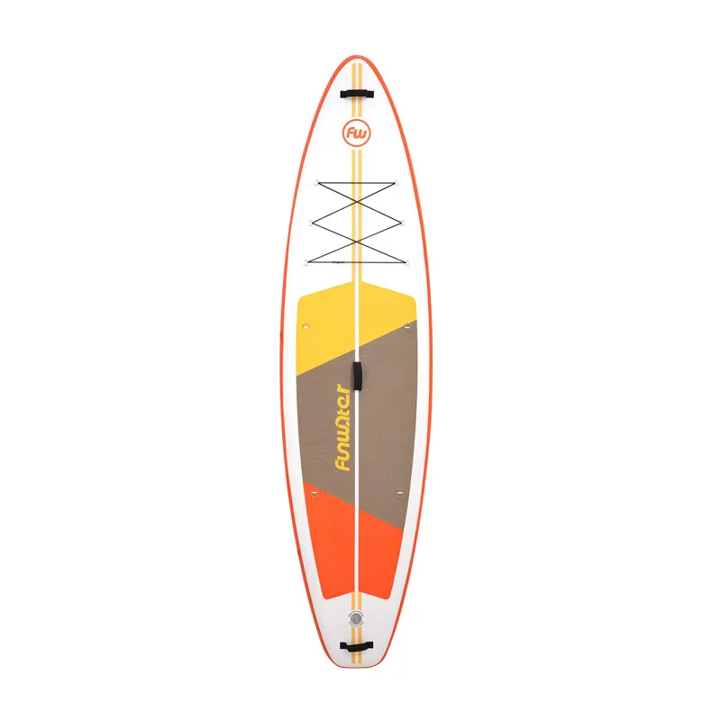 FunWater SUP laud, SUPFW69B, 3,35 m (oranž-valge) universaalne