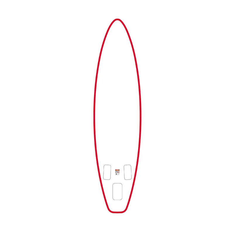 FunWater SUP laud, SUPFW69C, 3,35 m (punane-valge) universaalne