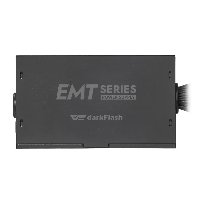 DarkFlash EMT650 arvutivõimsusallikas (must) universaalne