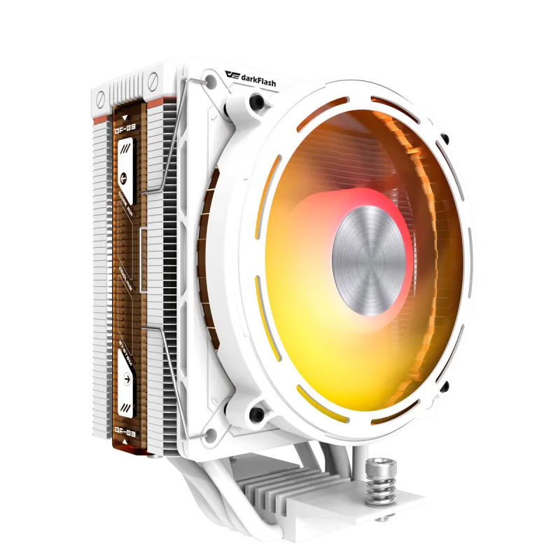 Tõhusa jahutusega protsessor Darkflash E400 (valge) universaalne