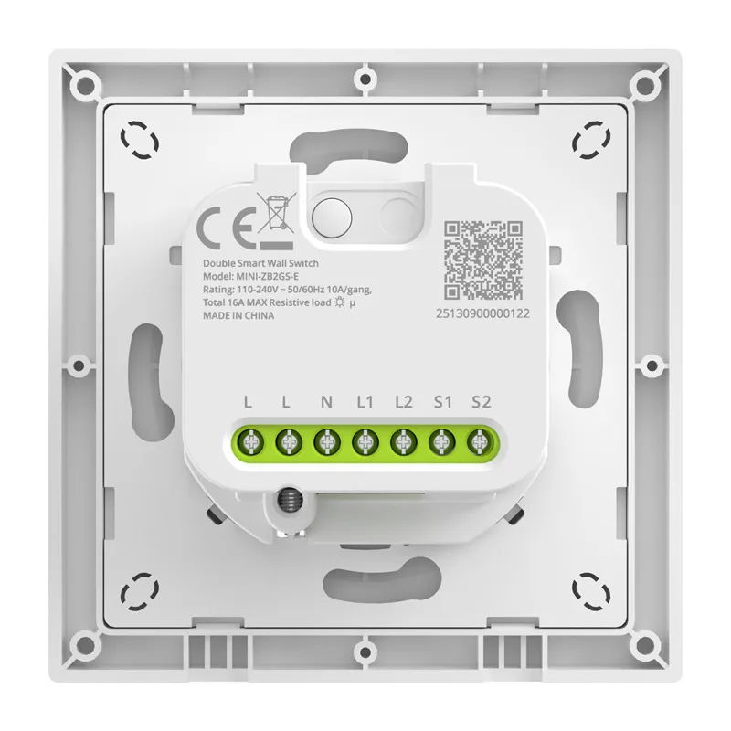 SONOFF MINI-ZB2GS-E ZigBee Topeltkanalne seinakontakt. universaalne