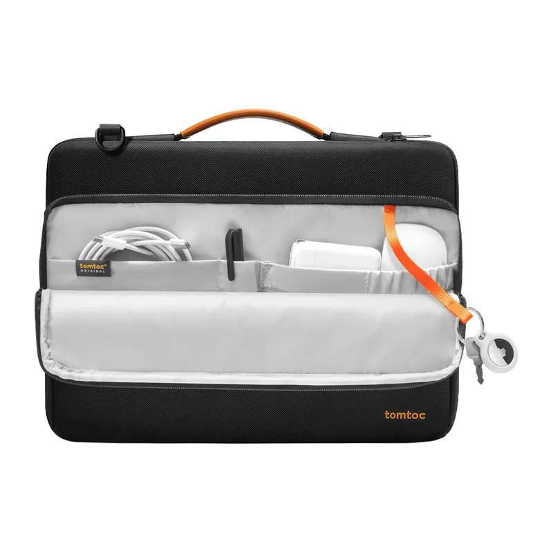 TOMTOC Defender-A40 sülearvuti õlakott 16" (must) universaalne