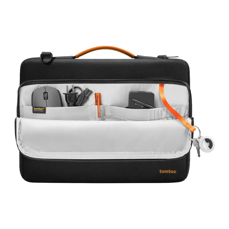 TOMTOC Defender-A40 sülearvuti õlakott 16" (must) universaalne