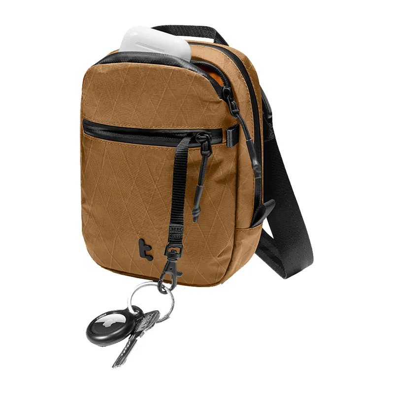 TOMTOC Aviator-T37 reisikott õlarihmaga X-Pac 1.3L (pruun) universaalne