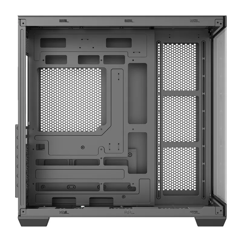 DarkFlash C280 arvutikarp (must) + 7 universaalset ventilaatorit
