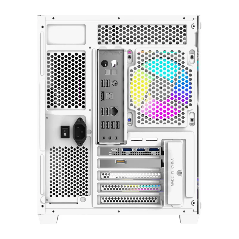 DarkFlash B275 PRO arvutikast (valge) + 6 universaalset ventilaatorit