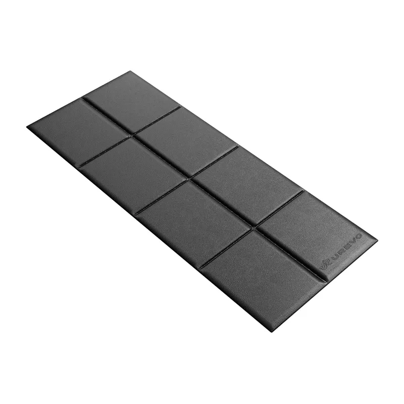 Urevo fitnessvarustuse matt, 160 cm x 65 cm (must) universaalne