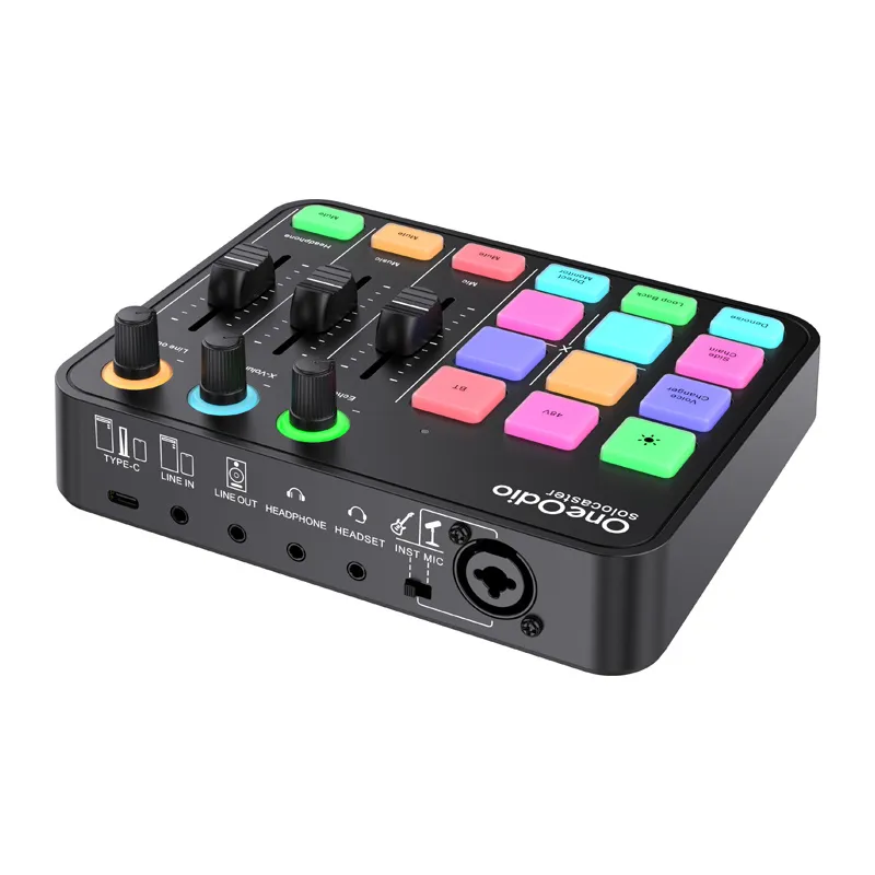OneOdio Solocaster Audio Segisti ja Helikaar universaalne