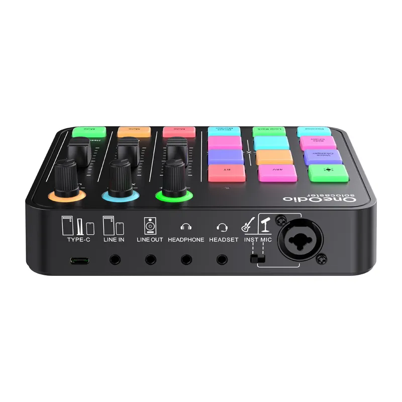 OneOdio Solocaster Audio Segisti ja Helikaar universaalne