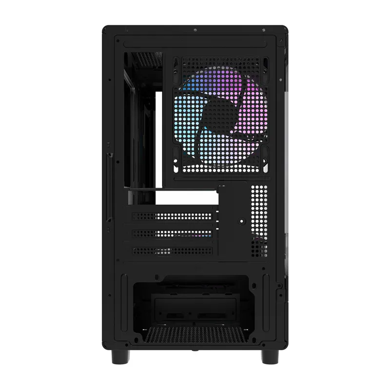 Darkflash DB330M Arvutikast + 3 ventilaatorit (Must) universaalne