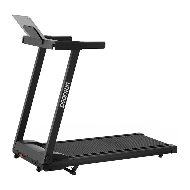 DeerRun A1 Pro Move + kokkupandav elektriline jooksuratas (must) universaalne