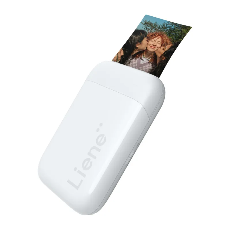 Liene Pearl 2x3" kaasaskantav fotoprinter (valge) universaalne