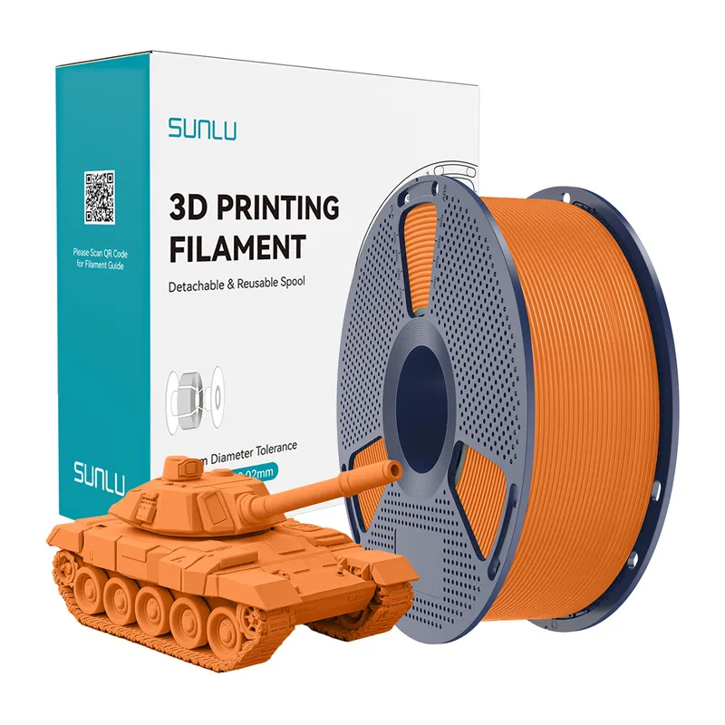 Sunlu PLA+ Kõrge Kiirusega Oranž Filament universaalne