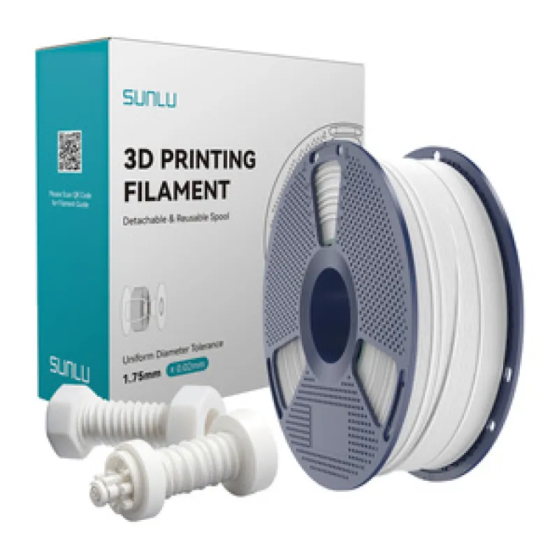 Sunlu Kõrge Kiirusega ABS Filament (Valge) universaalne