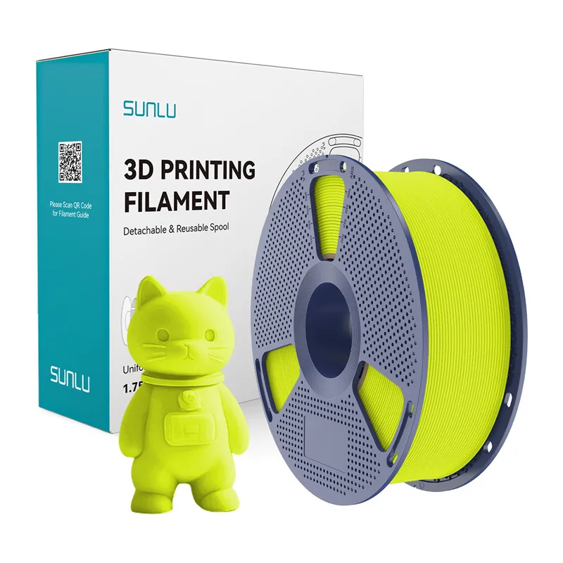 Sunlu PLA Matte Filament (Kerge Roheline) universaalne