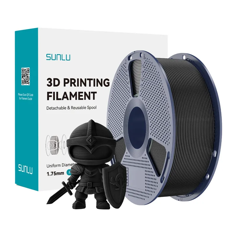 Sunlu PLA+ filament (Must) universaalne