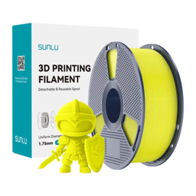 Sunlu PLA+ filament (Kollane) universaalne