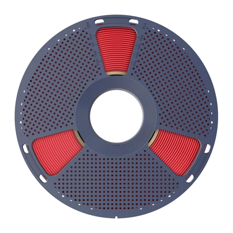 Sunlu PLA+ filament (läbipaistev punane) universaalne