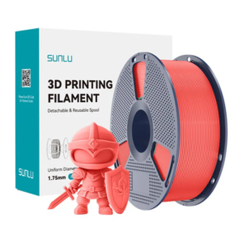 Sunlu PLA+ filament (Kirsipuu) universaalne