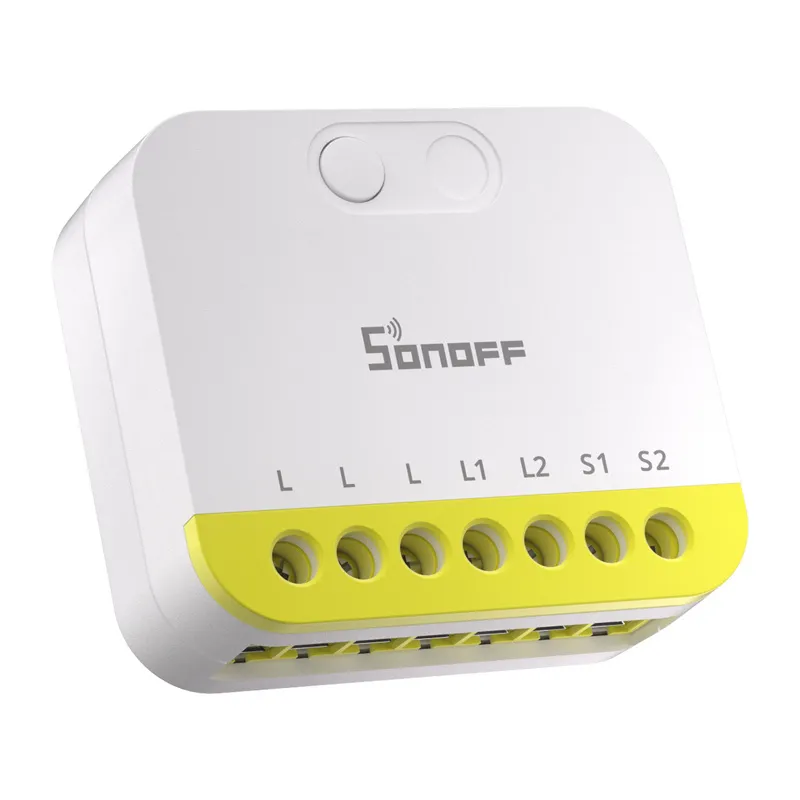 Kaksikanaliline mini lüliti ilma N Sonoff MINI-ZB2GS-L ZigBee universaal