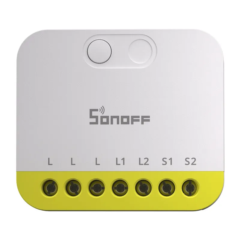 Kaksikanaliline mini lüliti ilma N Sonoff MINI-ZB2GS-L ZigBee universaal
