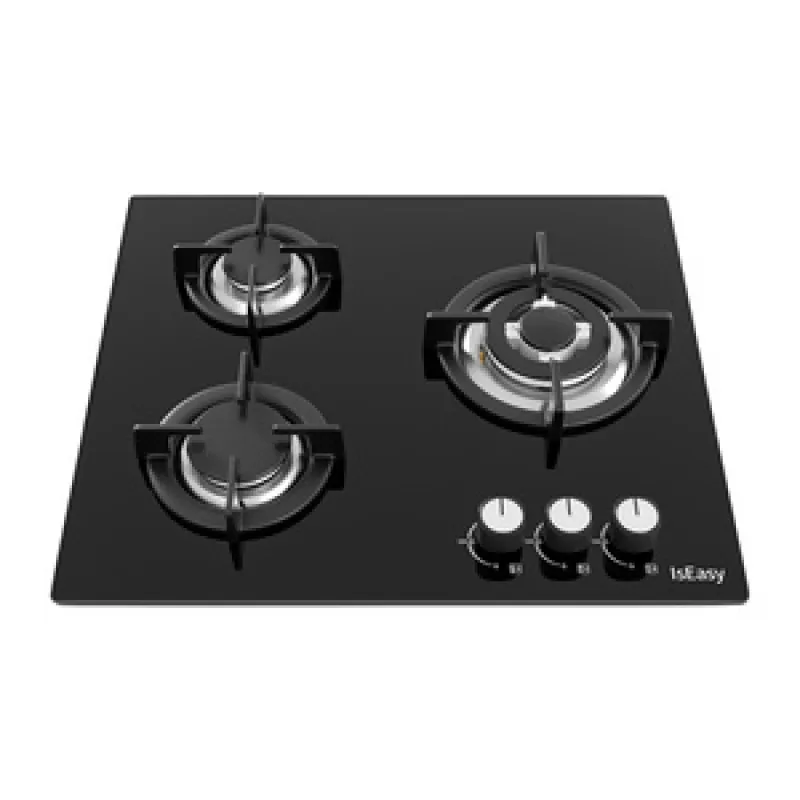 ISEASY MGBG-603S2R Universaalne 3-põletiga gaasipliit