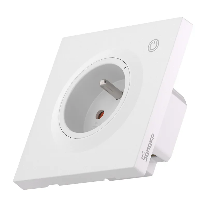 Sonoff WS01TPE-E WiFi-älykäs seinäpistorasia (Type E) universaali