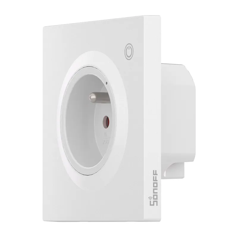 Sonoff WS01TPE-E WiFi-älykäs seinäpistorasia (Type E) universaali