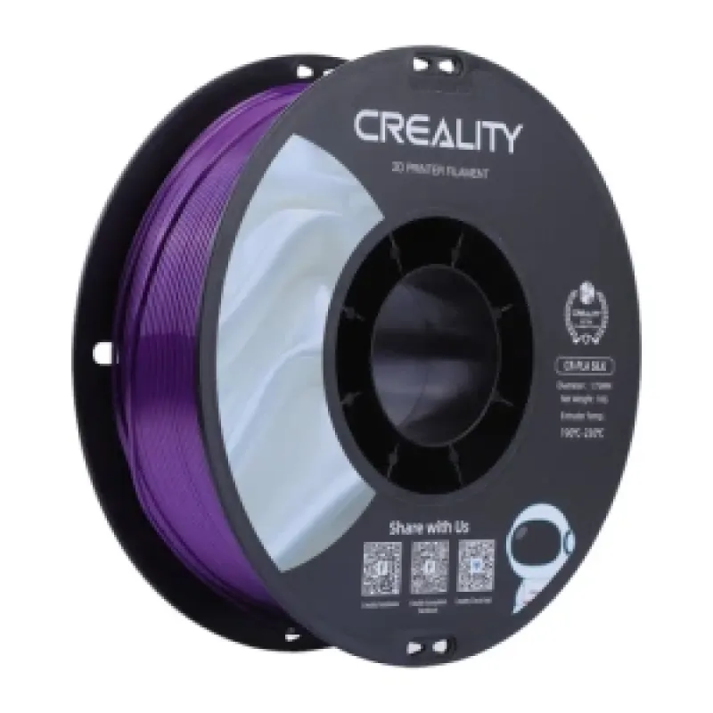 CR-Silk PLA filament Creality (Lilla) universaalne