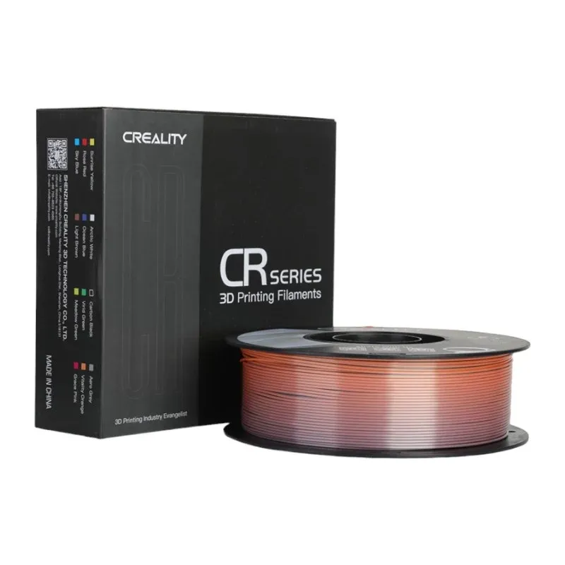 CR-Silk PLA filament Creality (Vikerkaar) universaalne