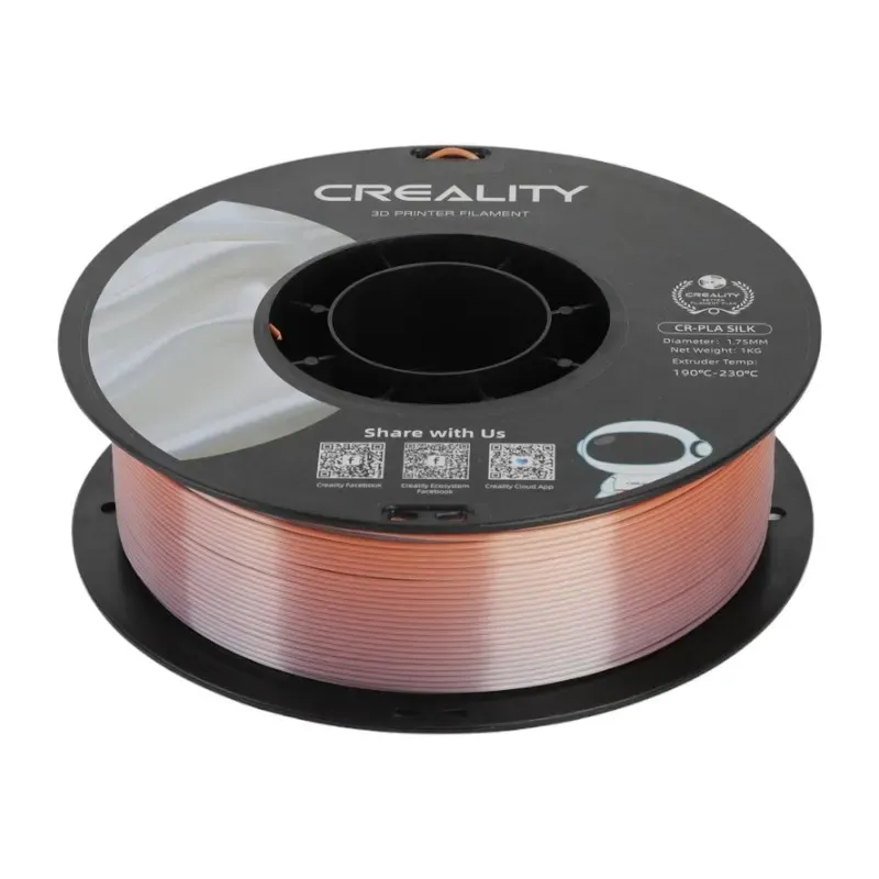 CR-Silk PLA filament Creality (Vikerkaar) universaalne