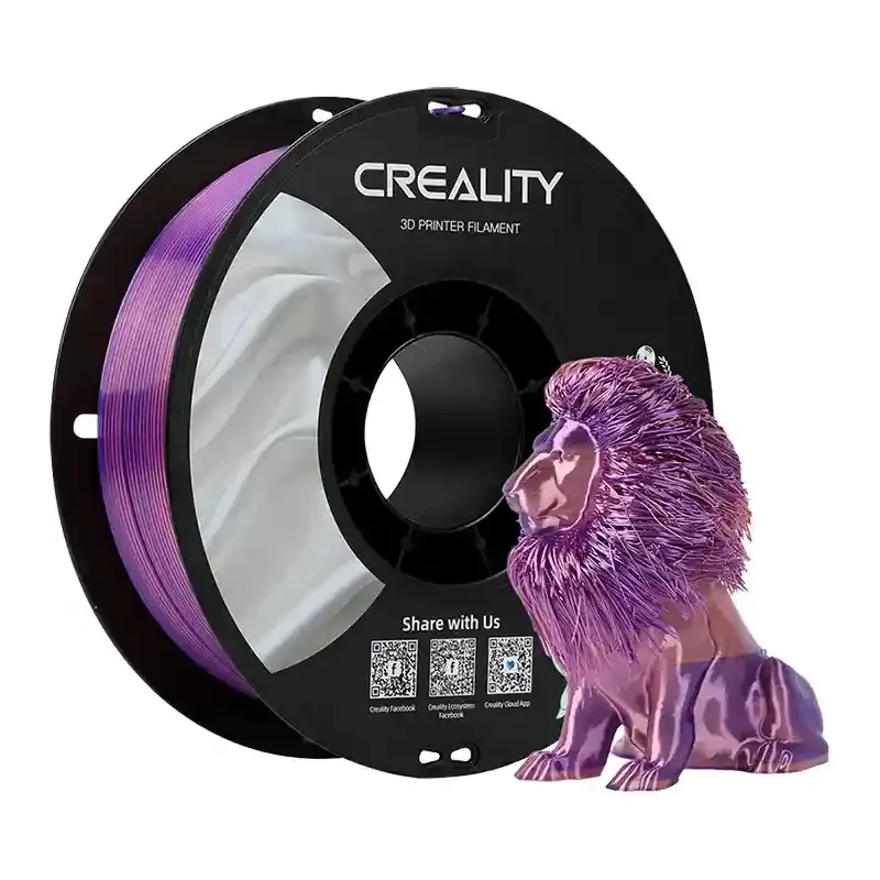 CR-Silk PLA filament Creality (Roosa-lilla) universaalne