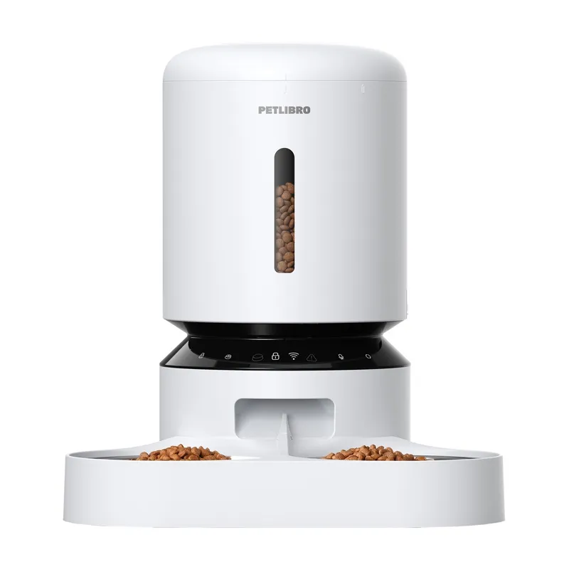 Petlibro Granary toidujagaja topeltkausiga, Wifi, 5L (valge) universaalne