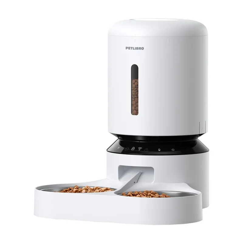 Petlibro Granary toidujagaja topeltkausiga, Wifi, 5L (valge) universaalne