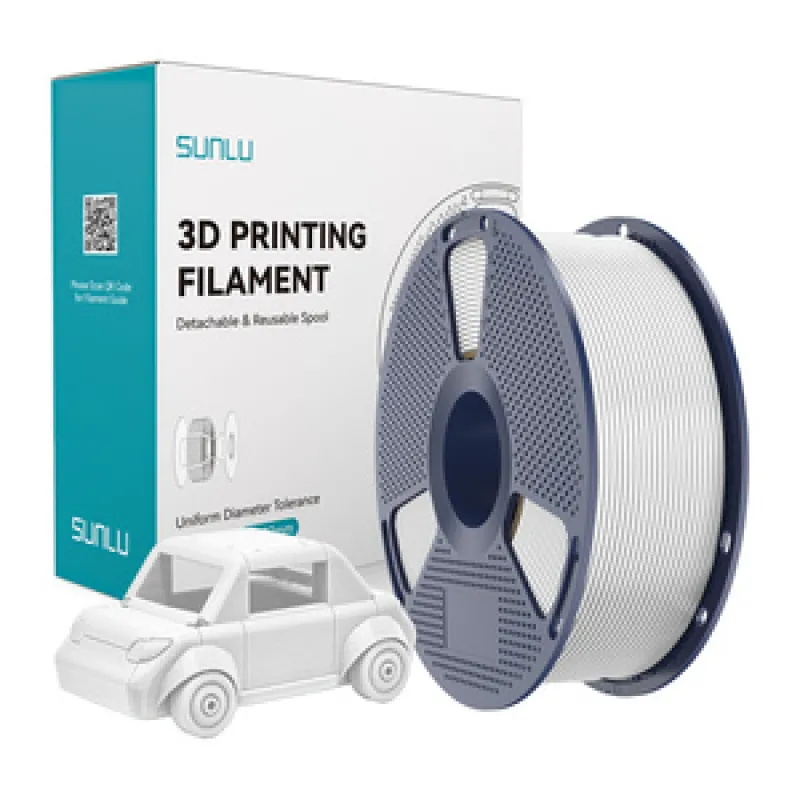 Sunlu PETG filament (valge) universaalne
