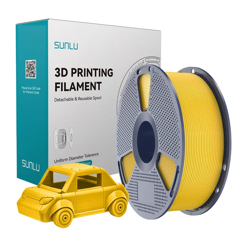 Sunlu PETG filament (helekollane) universaalne