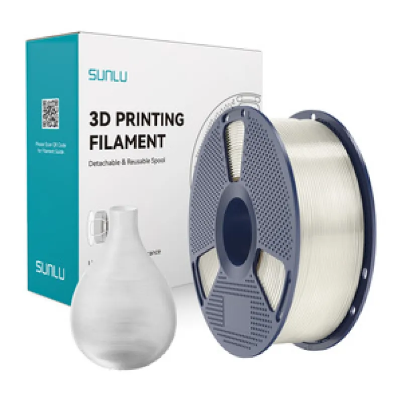 Sunlu PETG filament (läbipaistev) universaalne