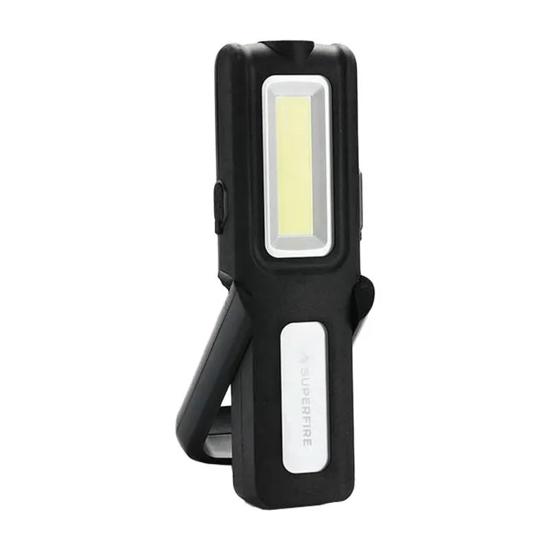 Töötoast taskulamp Superfire G12, 566lm, USB universaalne