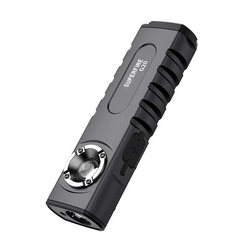 Multifunktsionaalne taskulamp SuperFire G20, 470lm, USB universaal