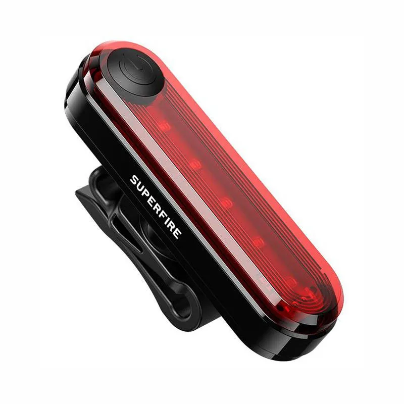 Superfire BTL01 tagumine jalgrattatuli, USB, 230mAh universaalne