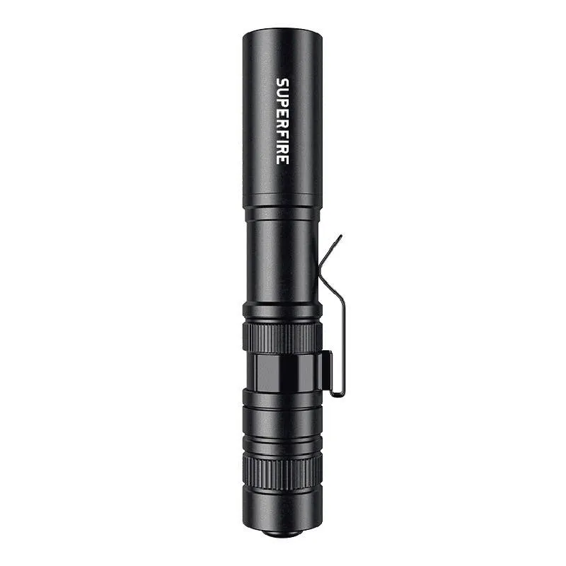 Superfire X18 taskulamp, 55 lm, 5 W, 5 režiimi, 38 m universaalne